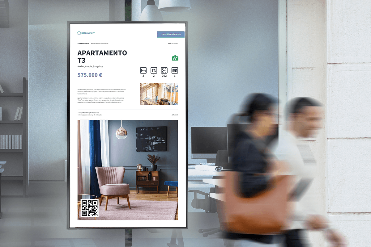 Montras Digitais: Benefícios para as imobiliárias