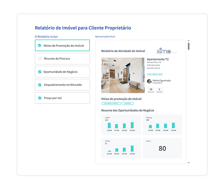Como configurar o relatório de atividade do imóvel para o seu cliente proprietário no X-IMO CRM? 0