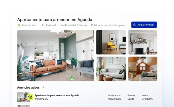 Detalhes e link de acesso ao imóvel