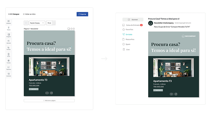 Como criar campanhas de email marketing e newsletters com o X-IMO CRM? 0