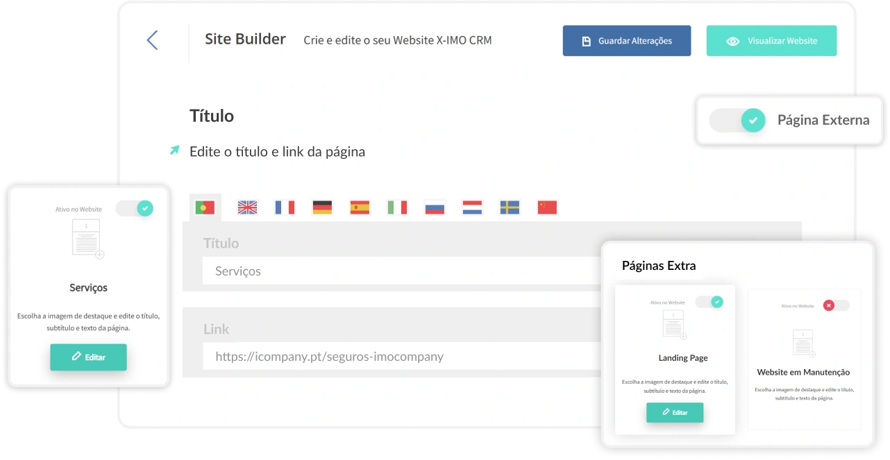 Como criar uma landing page no X-IMO? 0