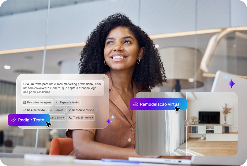 Que funcionalidades de inteligência artificial existem no X-IMO para acelerar tarefas? 0