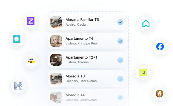 Divulgação de imóveis em portais imobiliários